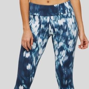 Blue Tie Dye Leggings